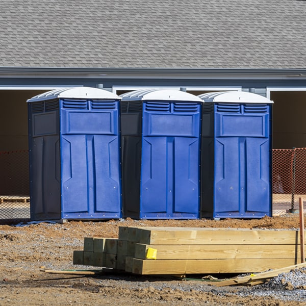 are there any restrictions on what items can be disposed of in the portable toilets in Pavilion Michigan